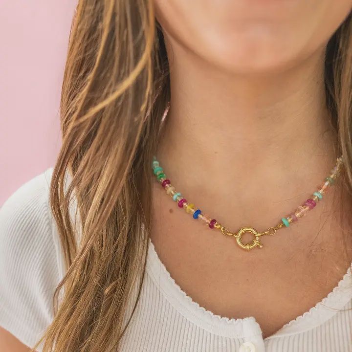 Confetti Crush Clasp Necklace