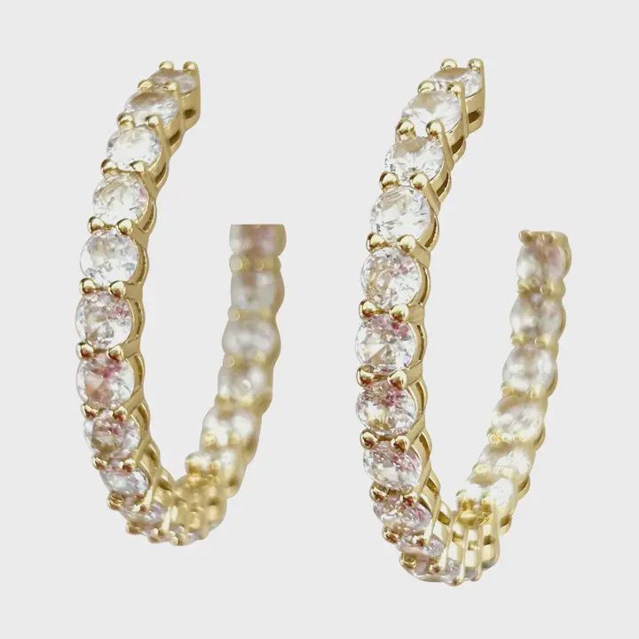 POOLER HOOP, COLOR: GOLD