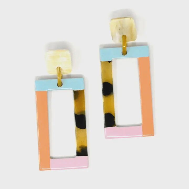 NEUTRAL COLORBLOCK EAR