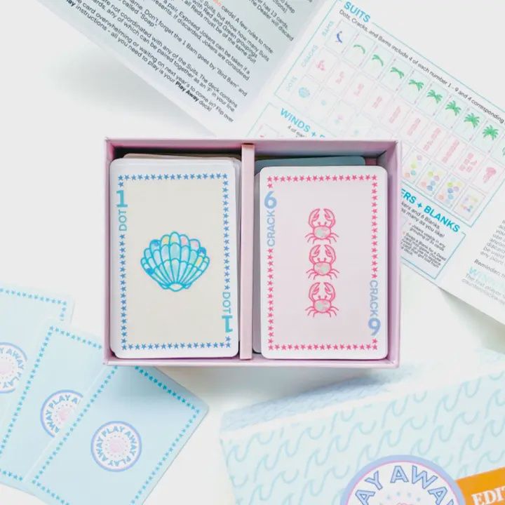 Play Away Mahjong Card Set