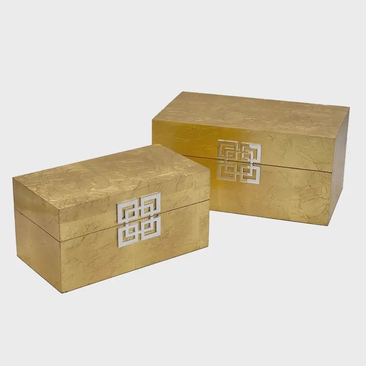 Decorative Box Set, COLOR: GOLD