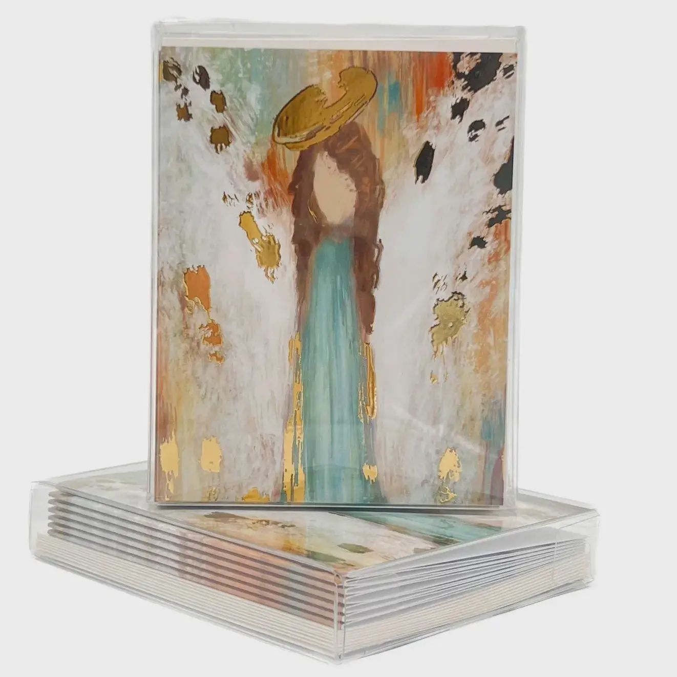 Gold Foil Angel of Kindness Notes