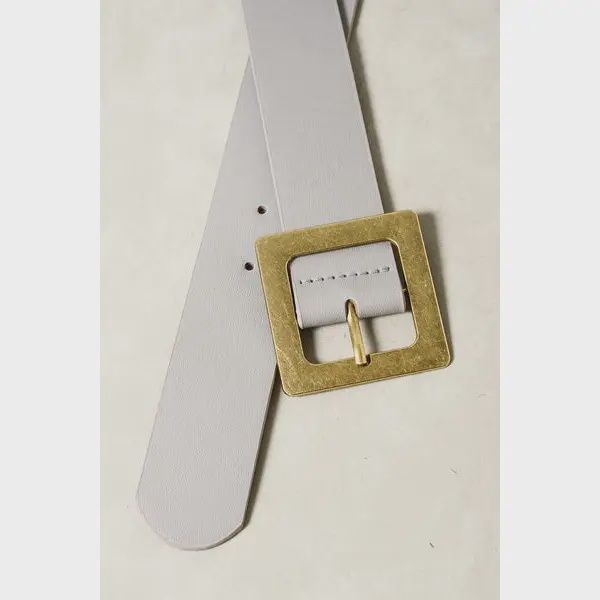 Classic Oversized Square Buckle Belt