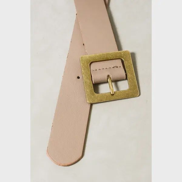 Classic Oversized Square Buckle Belt