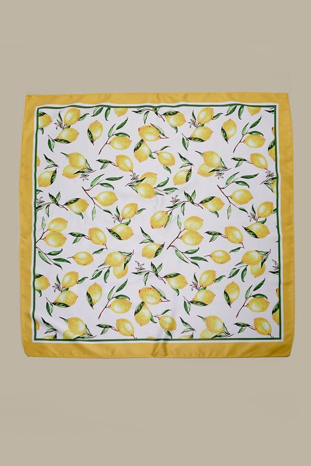 Lemon Silky Scarf