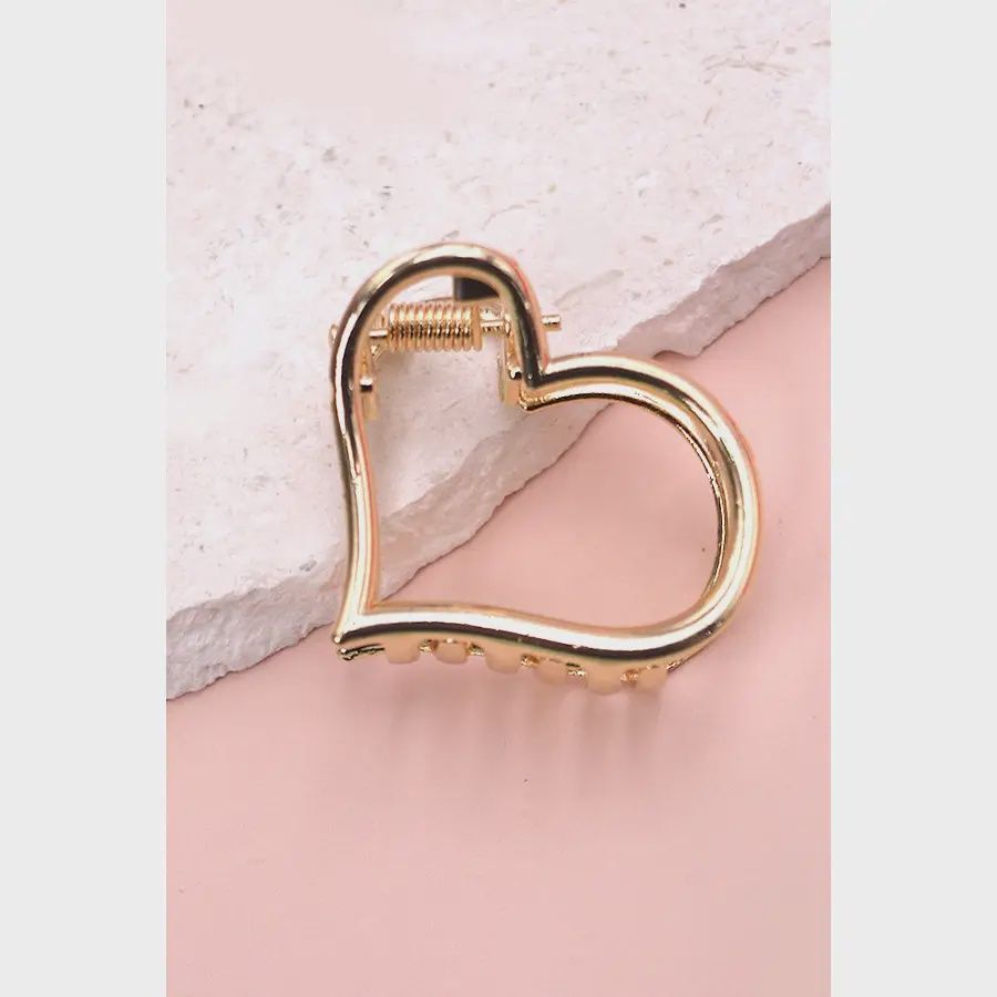 Mini Heart Claw Clip