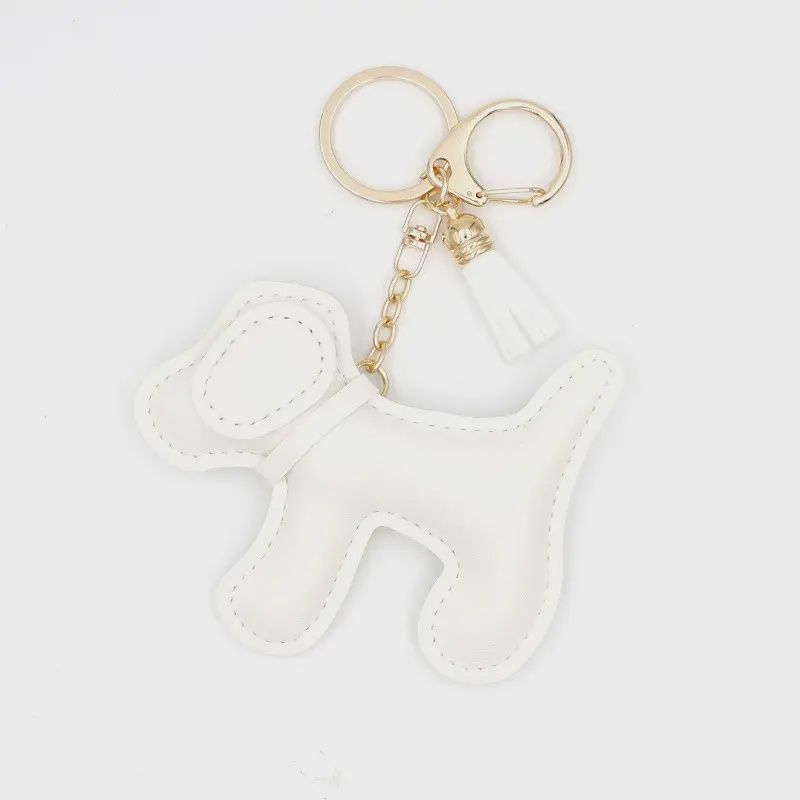 Puffy Dog Bag Charm