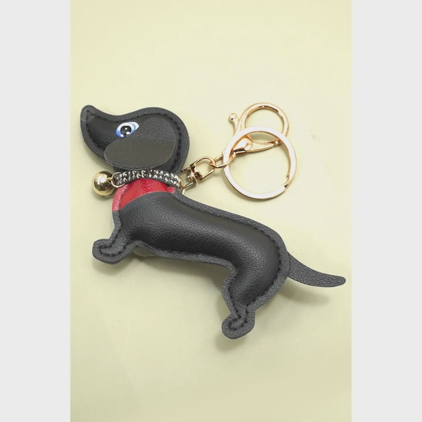 Weenie Dog Bag Charm