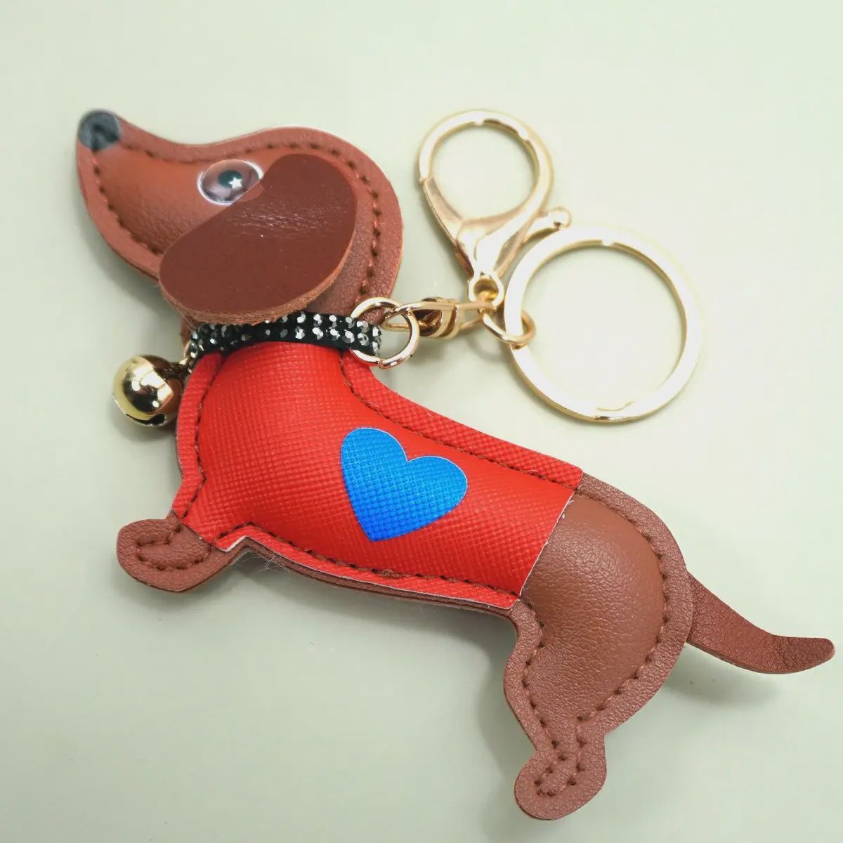 Weenie Dog Bag Charm