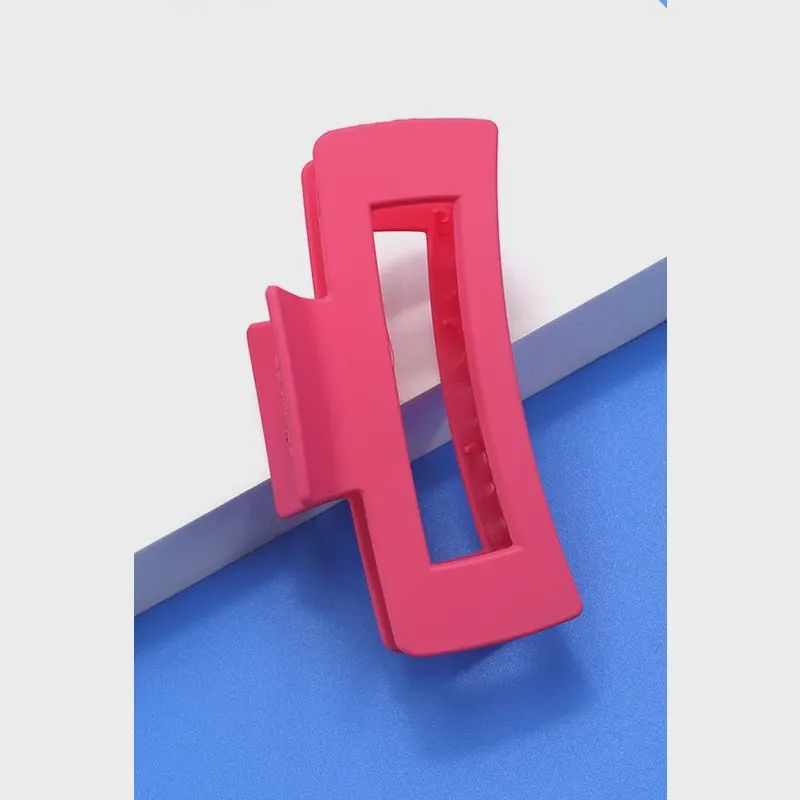 Large Classic Hair Claw Clip, COLOR: Matte Pink