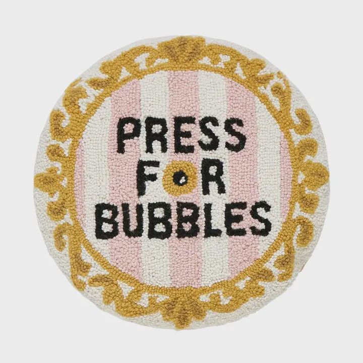 Press for Champagne Pillow