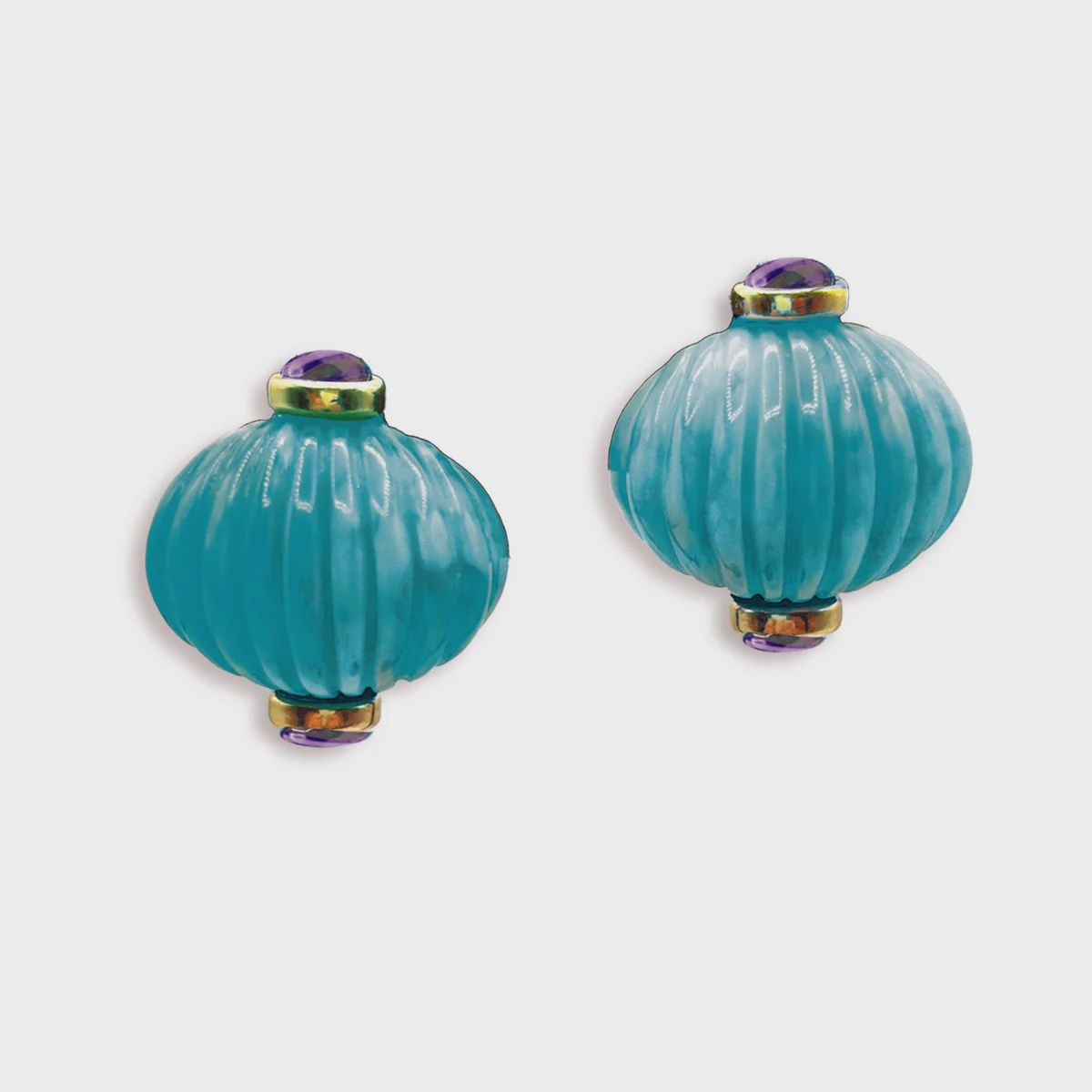 Luisa Carved Studs