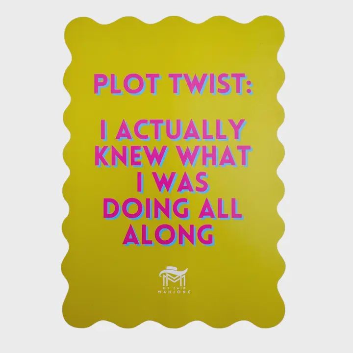 Scalloped Shuffler Card