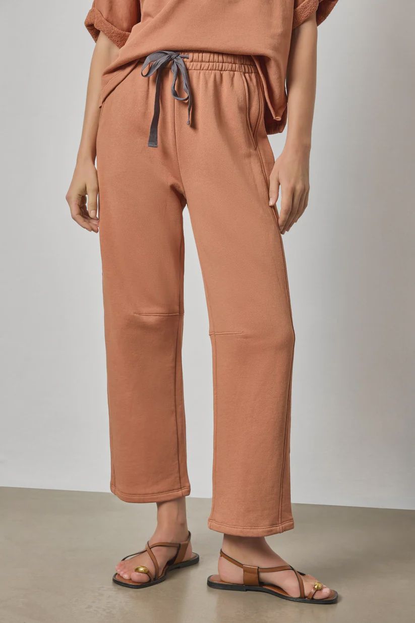 Side Panel Terry Pant