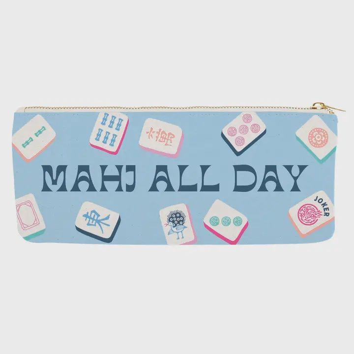 Mahj All Day Tile Pouch