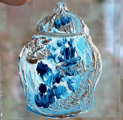 Ginger Jar Lucite Block