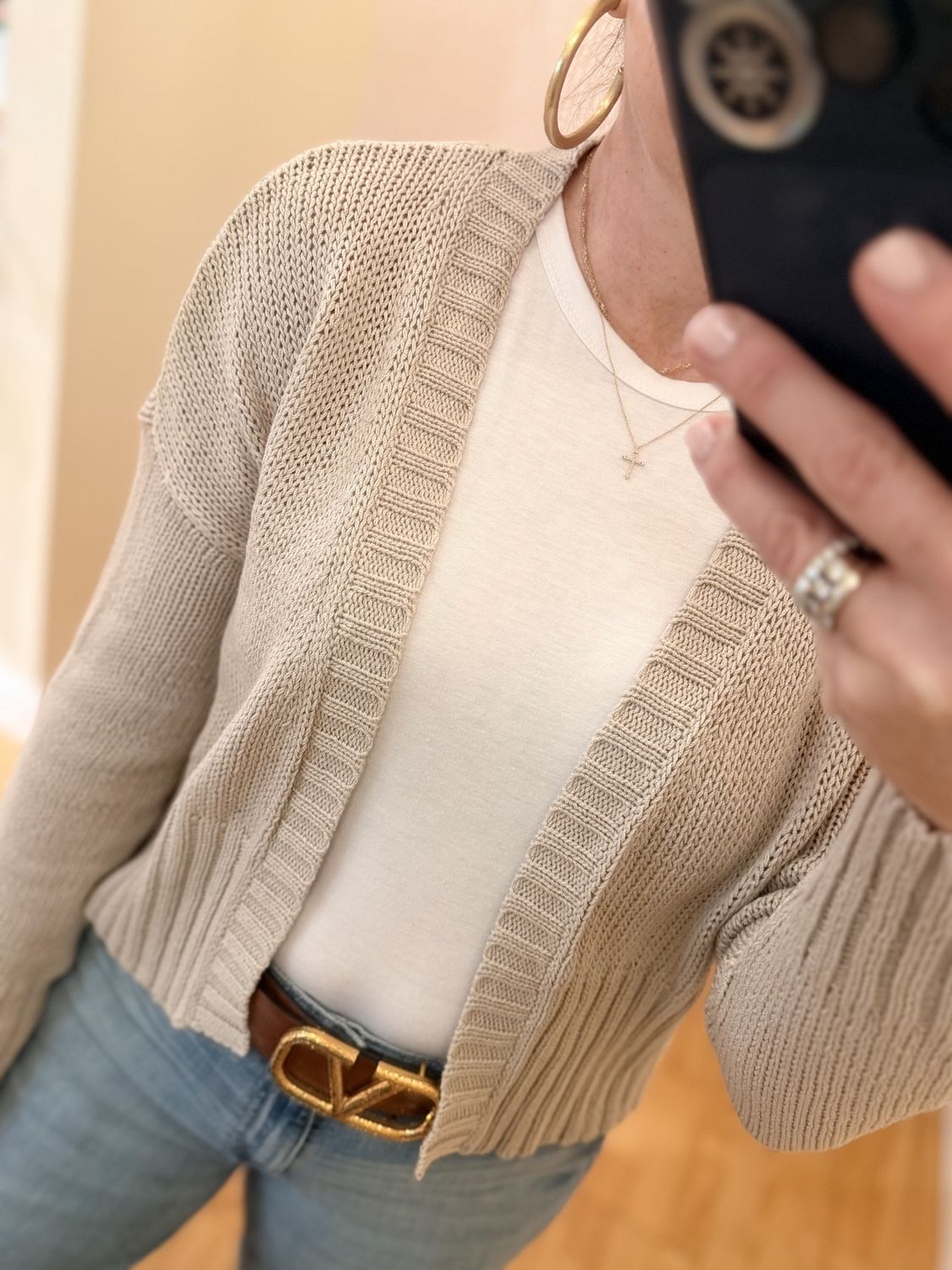Jac Cropped Cardigan