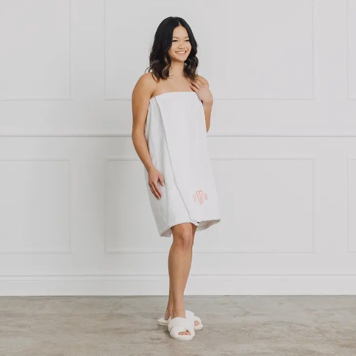 Women's Plush Bath Towel Wrap