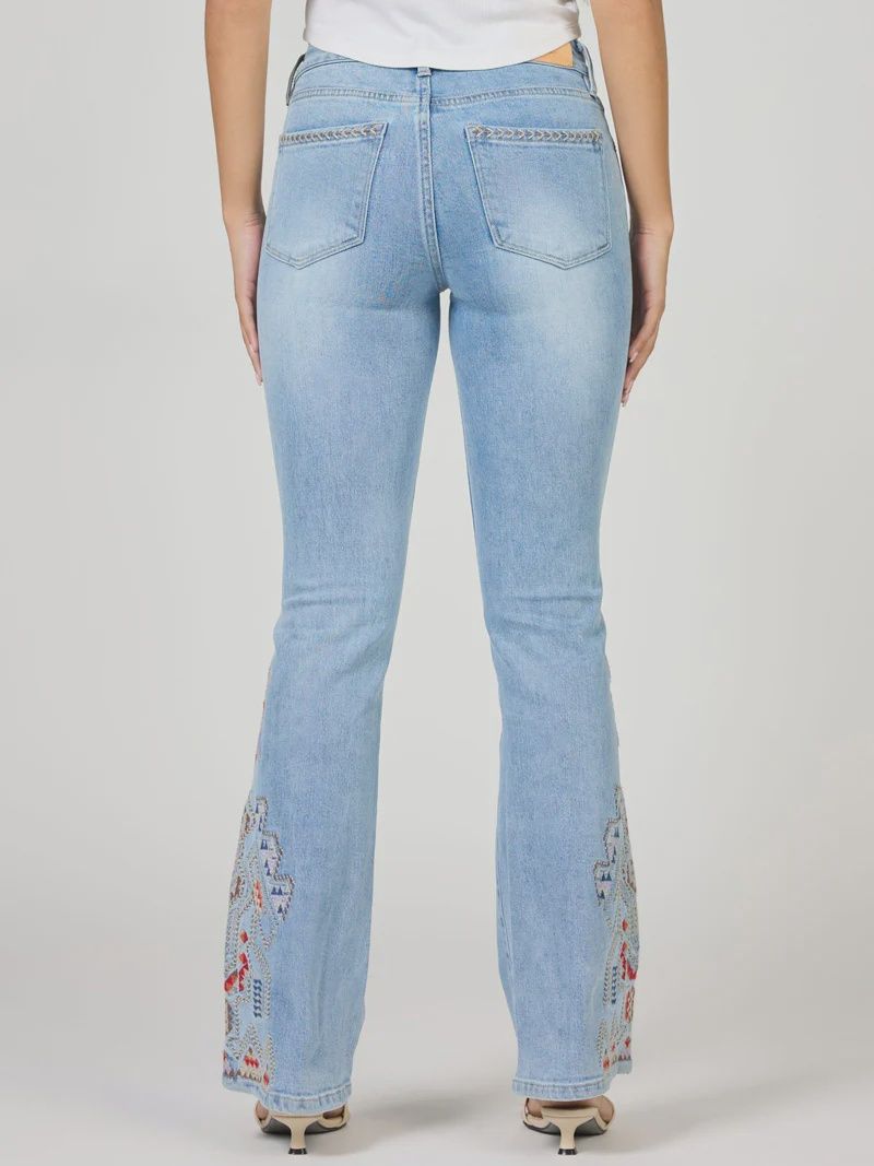 Jaxtyn Cropped Embroidered