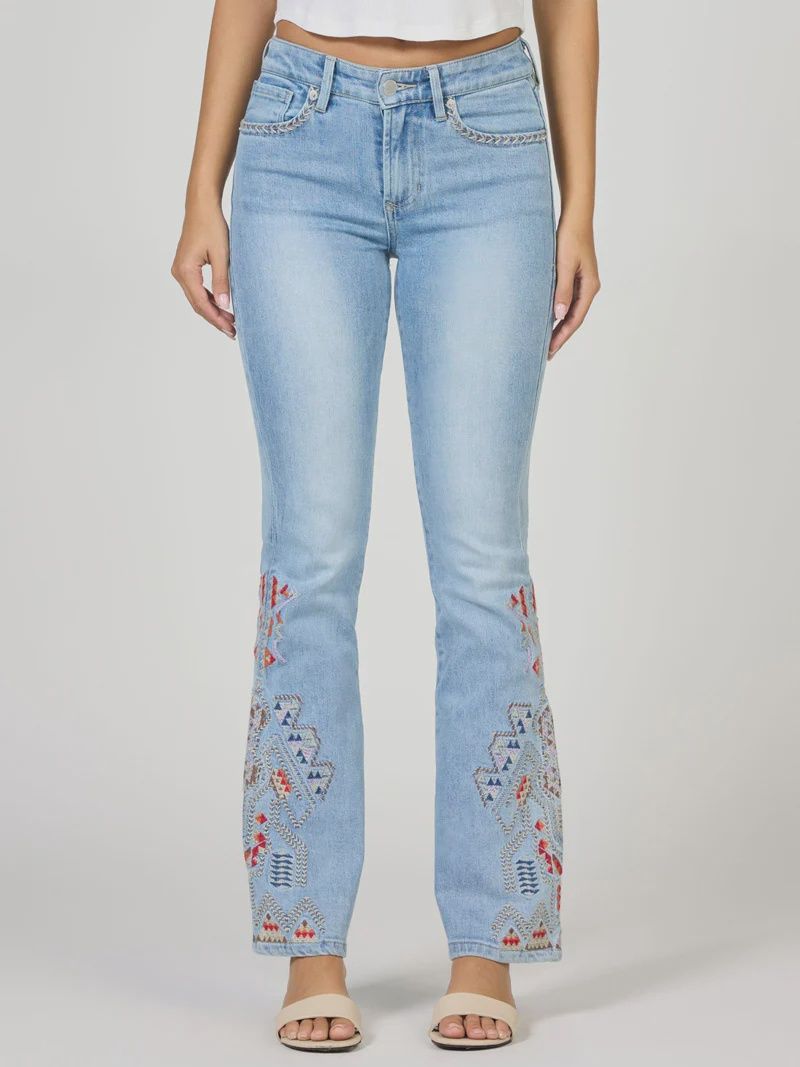 Jaxtyn Cropped Embroidered