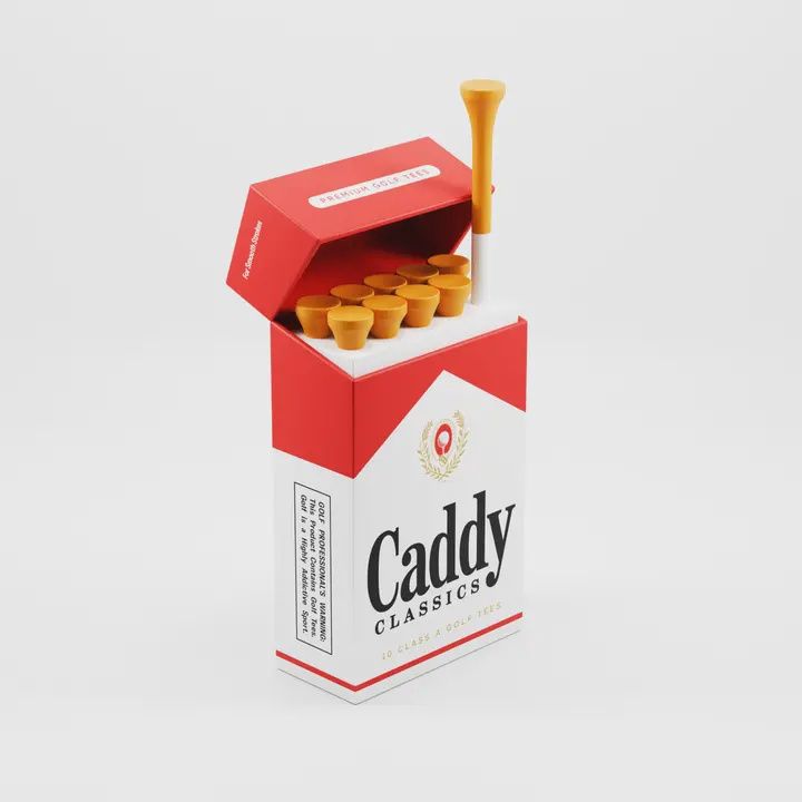 Royal Reds - Golf Tee Holder