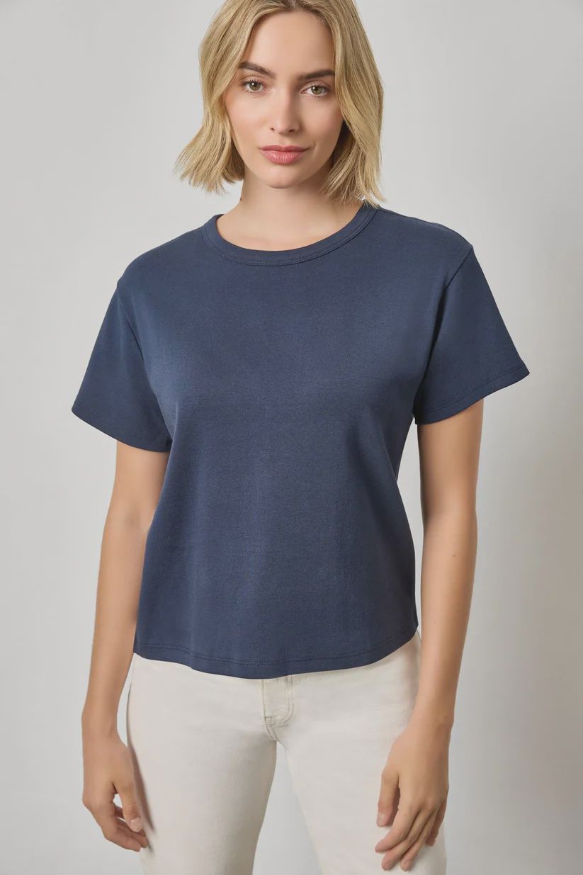 Easy Tee, COLOR: Navy, Size: XS