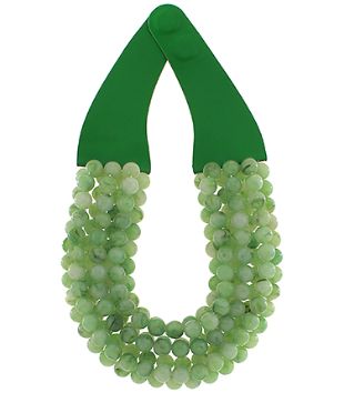 Marbled Beaded Magnetic Necklace