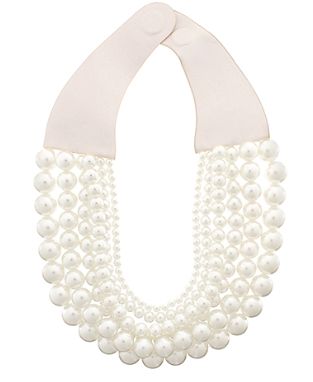 Marbled Beaded Magnetic Necklace