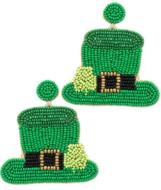 Leprechaun Hat Earrings