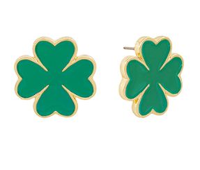 Lucky Clover Stud Earrings