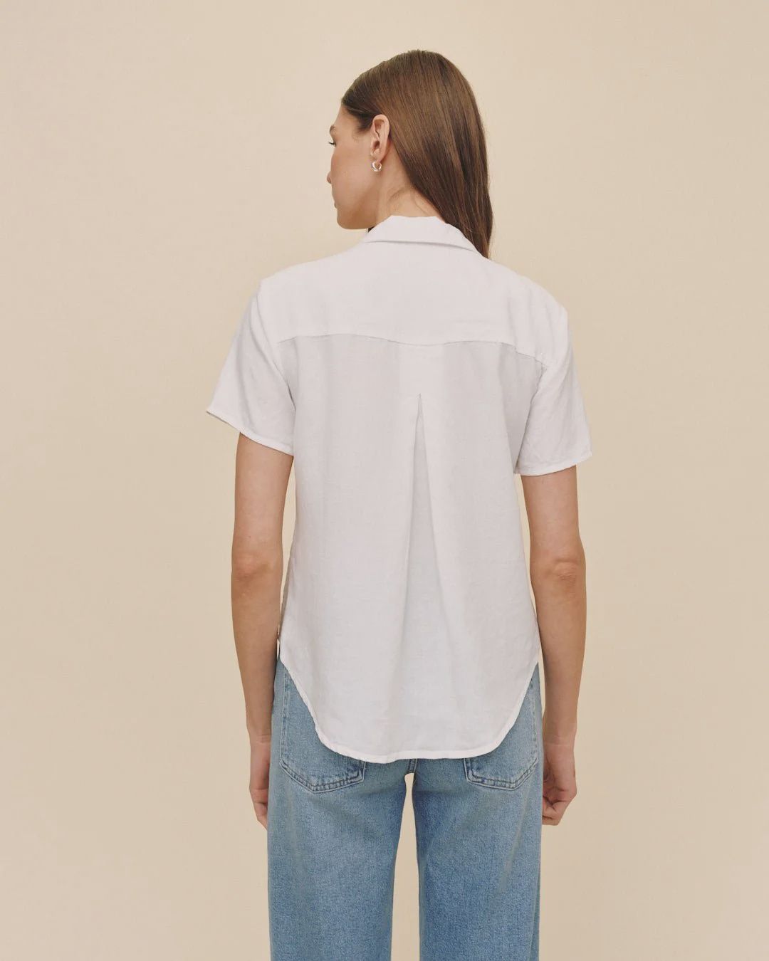 Short Sleeve Pocket Button Down