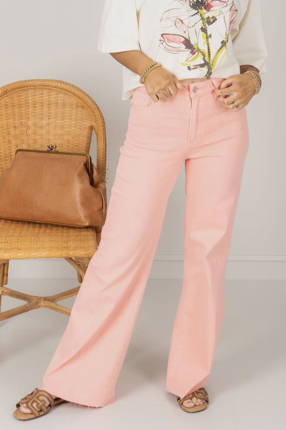 Fiona Wide Leg Jeans