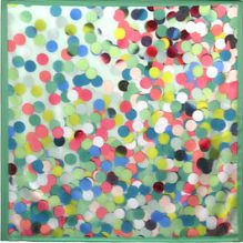 Green Confetti Scarf