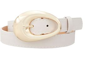 Puffy Oval Buckle Belt
