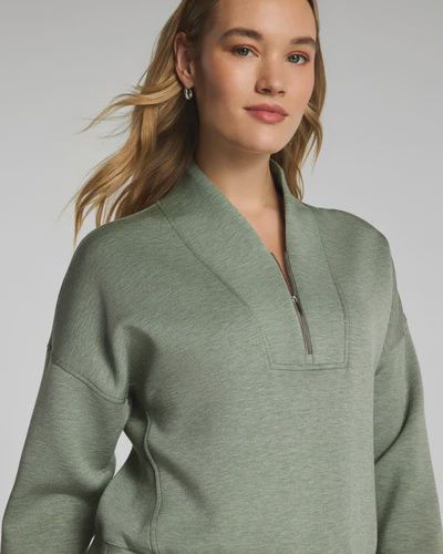 Shawl Collar Half Zip