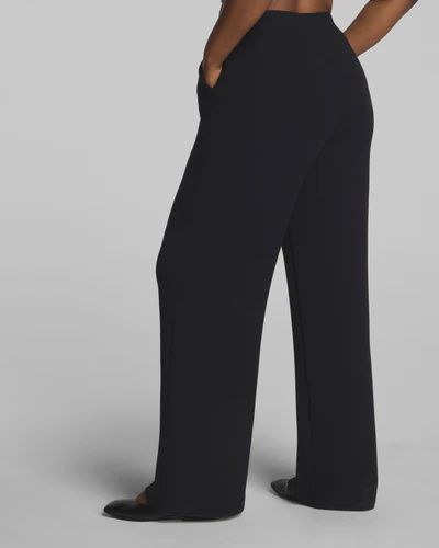 French Rib Wide Leg Pant