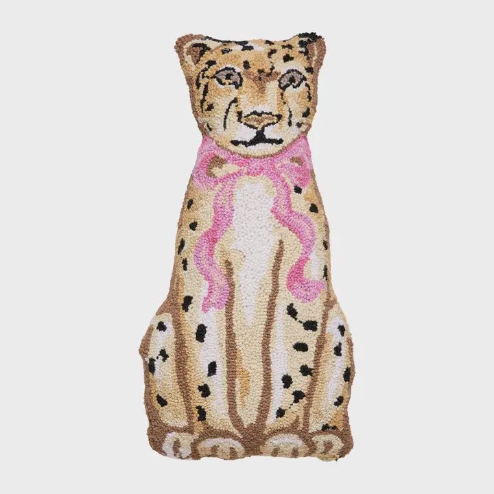 Shaped Leopard Hook Pillow