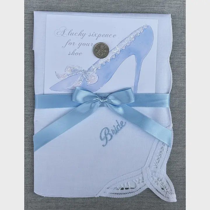 Sixpence &amp; Hanky Bridal Set