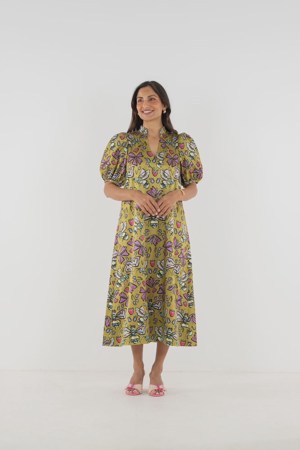 Hampton Dress- Dutch Bee