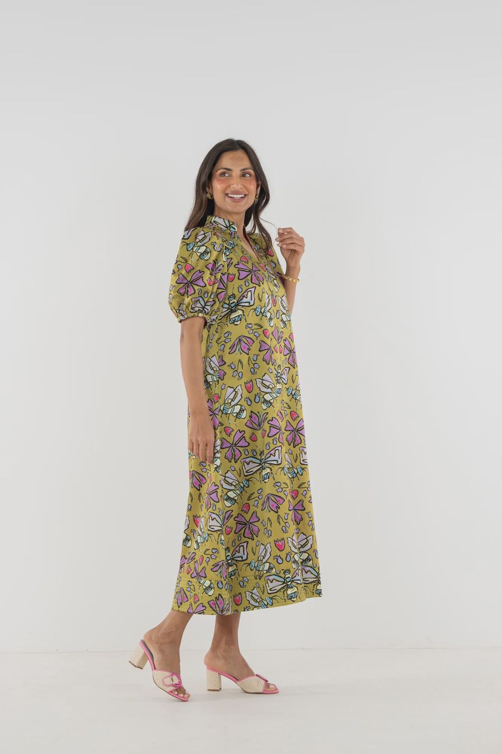 Hampton Dress- Dutch Bee