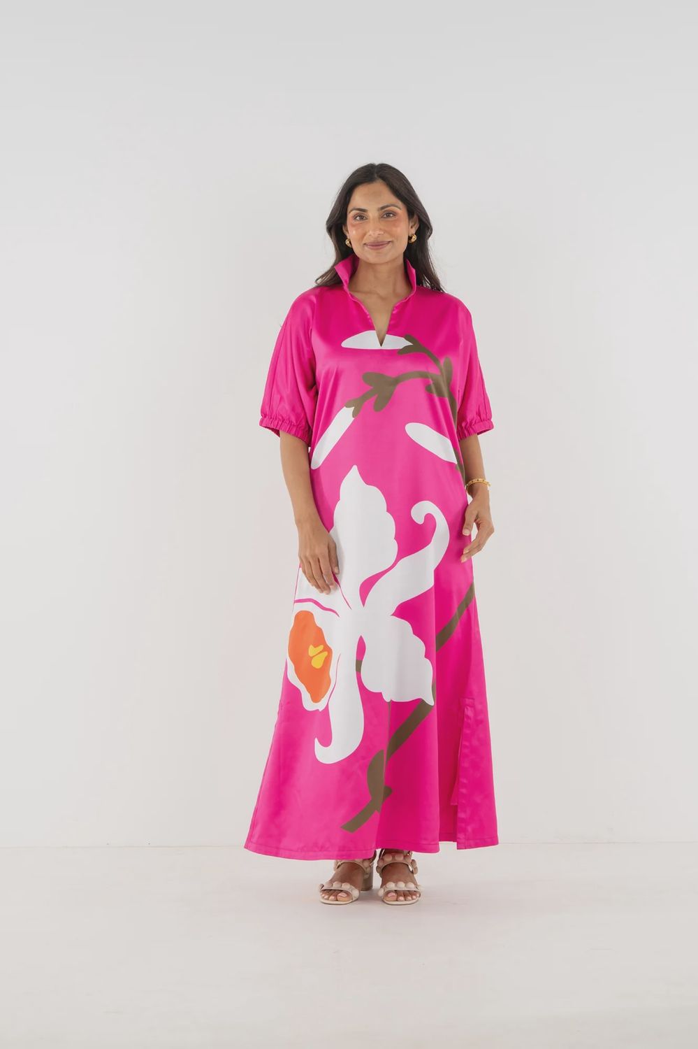 Poppy Maxi- Holland Pink, COLOR: Holland Pink, Size: S