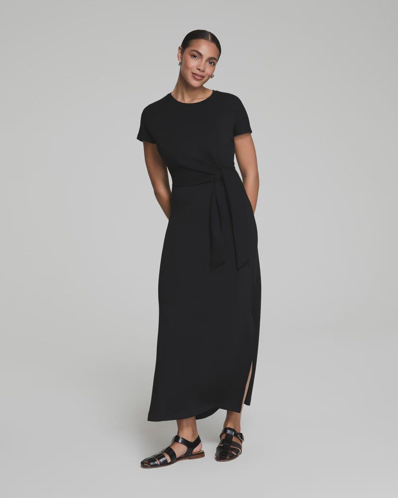 SPANX AirEssentials® Tie-Waist Maxi Dress