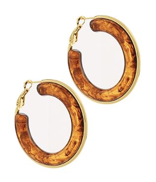 Acetate Circle Hoops