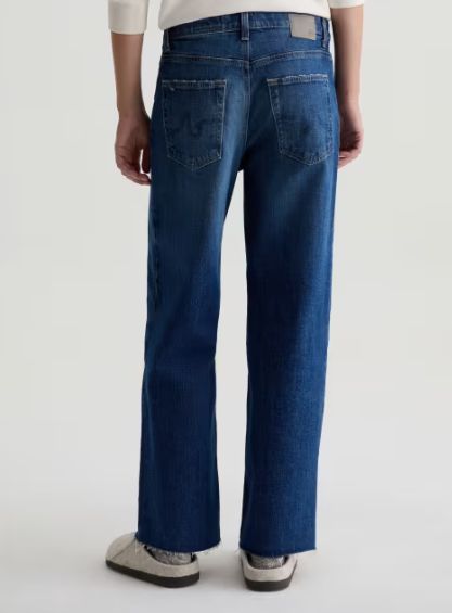 Saige Wide Leg Crop - Watermist