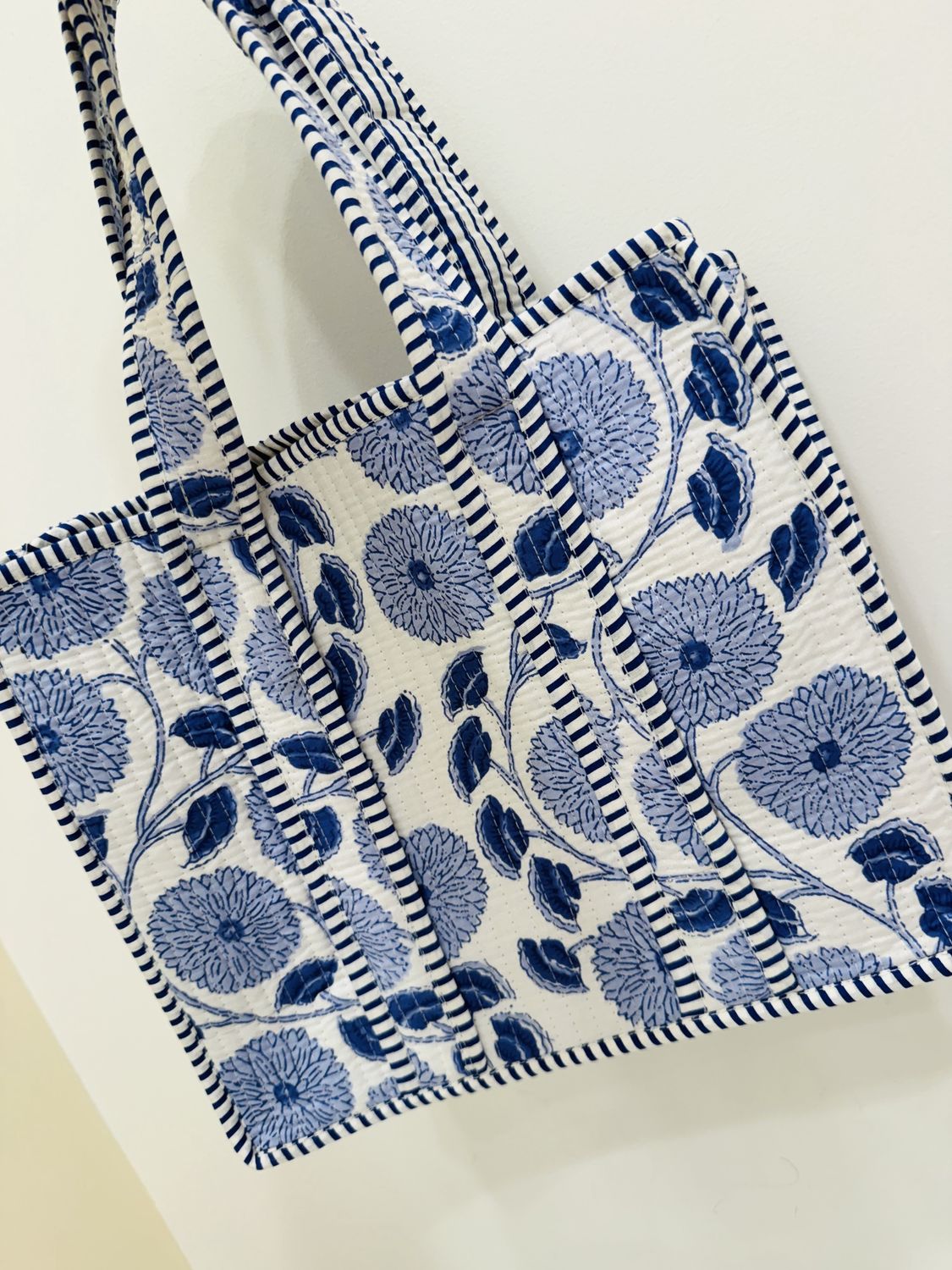 Mini Quilted Tote Bag