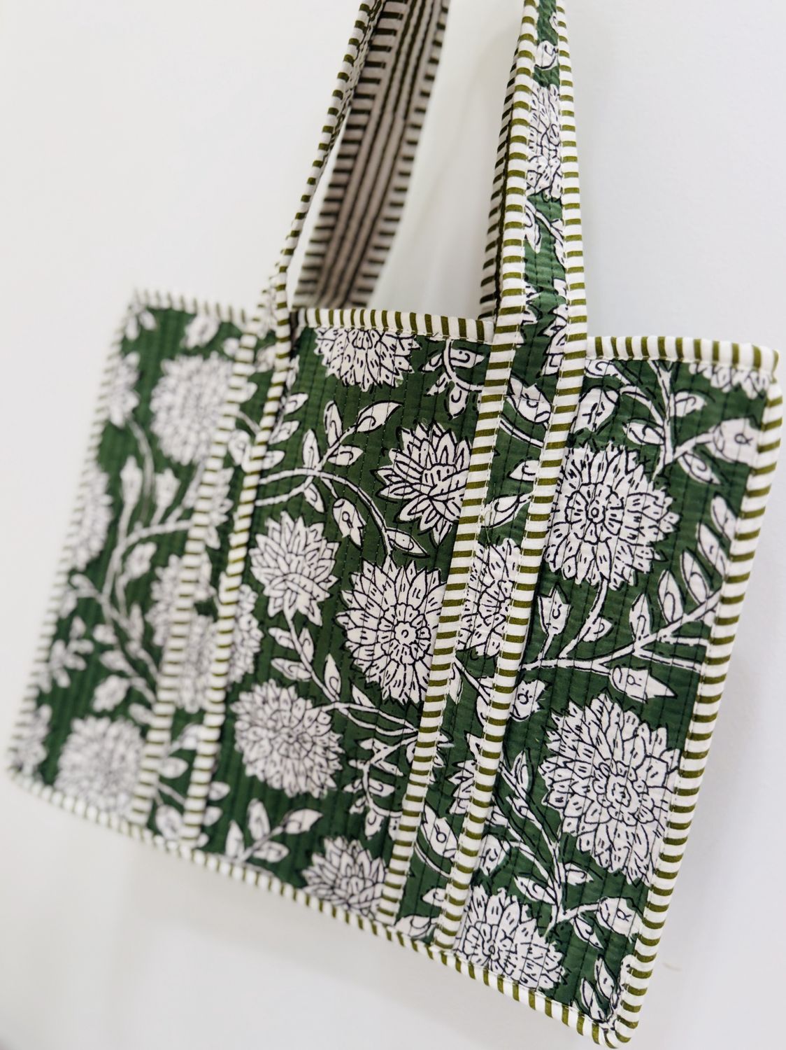 Mini Quilted Tote Bag