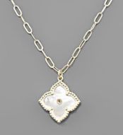 Luna Clover Pendant
