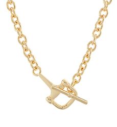 Horsebit Chain Necklace