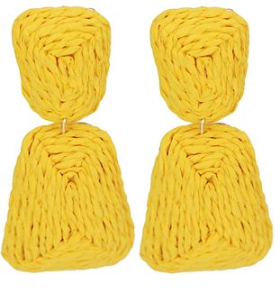 Raffia Summer Studs