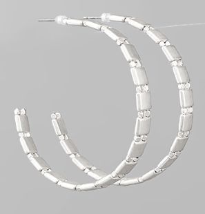 Matte Squared Hoops